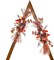 Pack of 2 Large Artificial Flower Swags for Boho Wedding Arch Decor